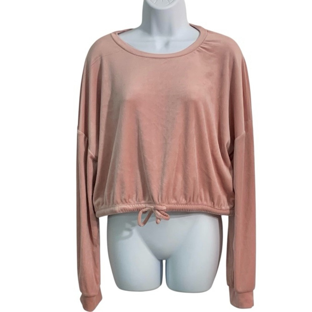 NO BOUNDARIES Cropped Long Sleeve Top Sz XXL/ 21Jr